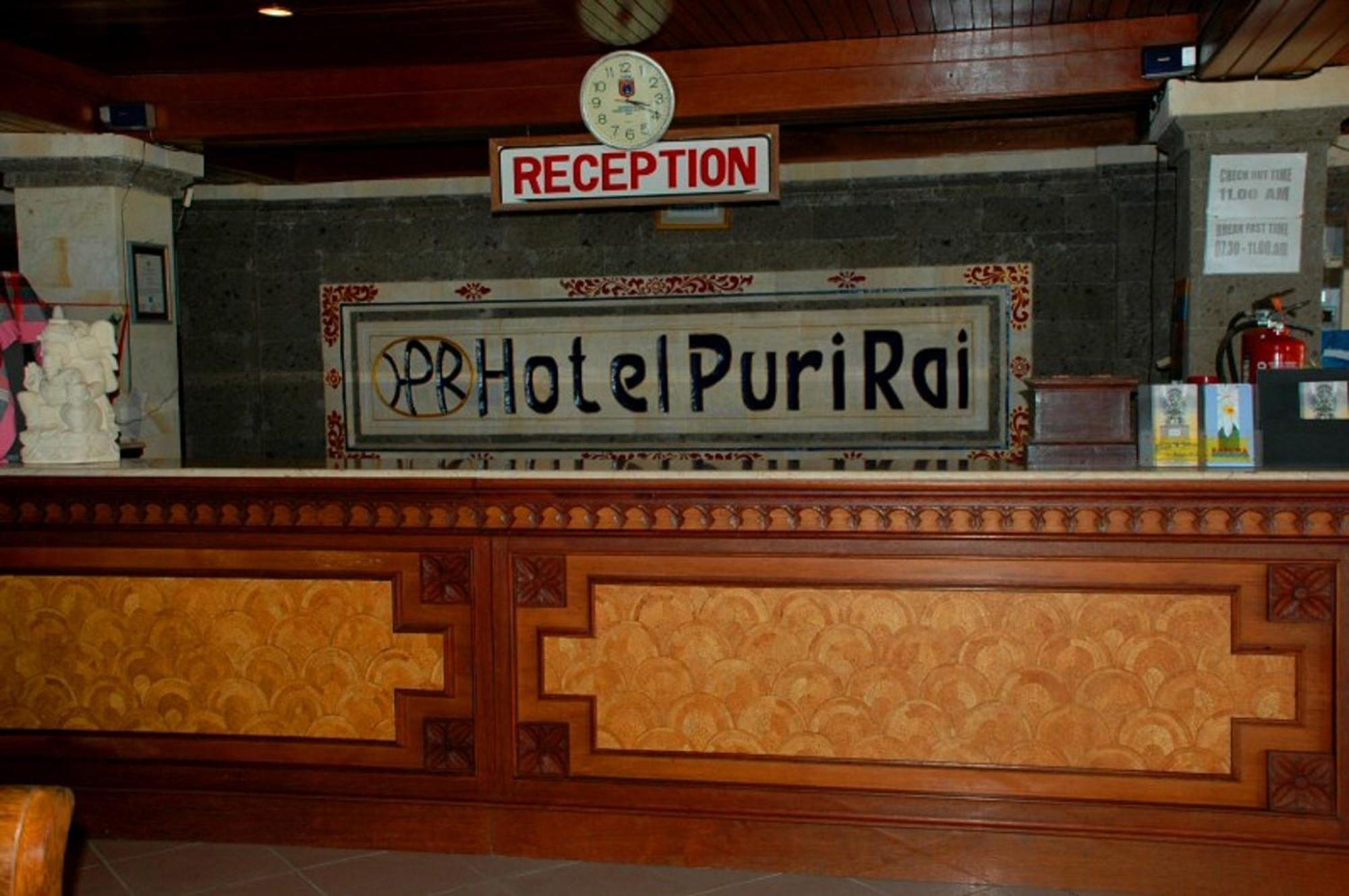 Puri Rai Hotel Padangbai  Exterior photo